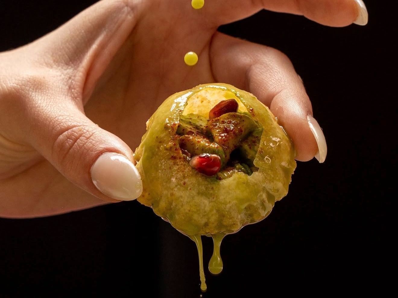 Spiced Water Bombs (Pani Puri)