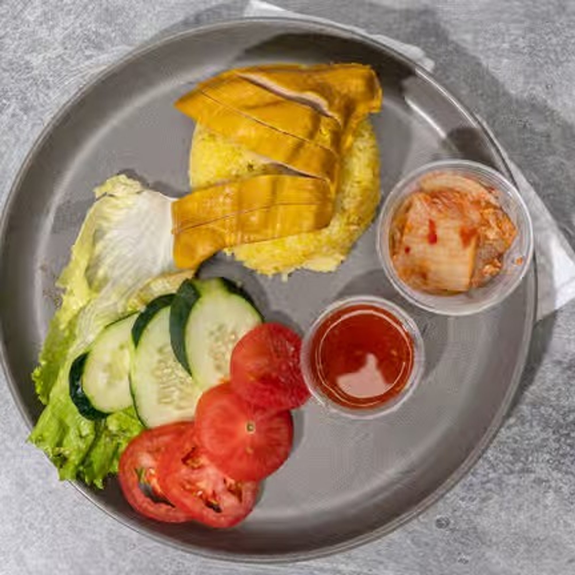 R6. Hainan Chickin Rice Plate
