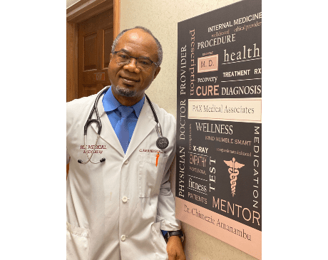 Pax Internal Medicine Associates: Chimezie Amanambu, MD Photo