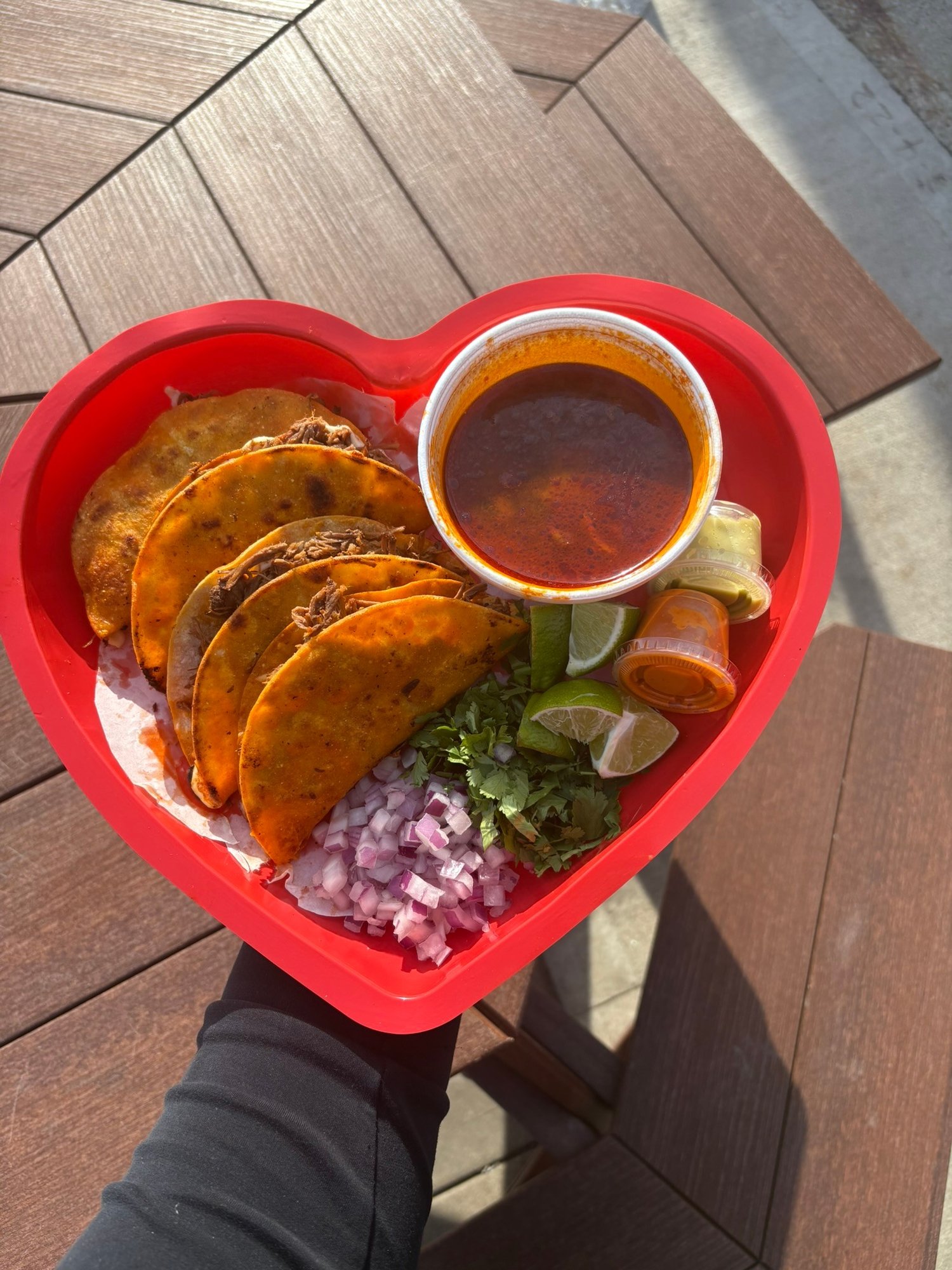 Heart Shaped Quesatacos