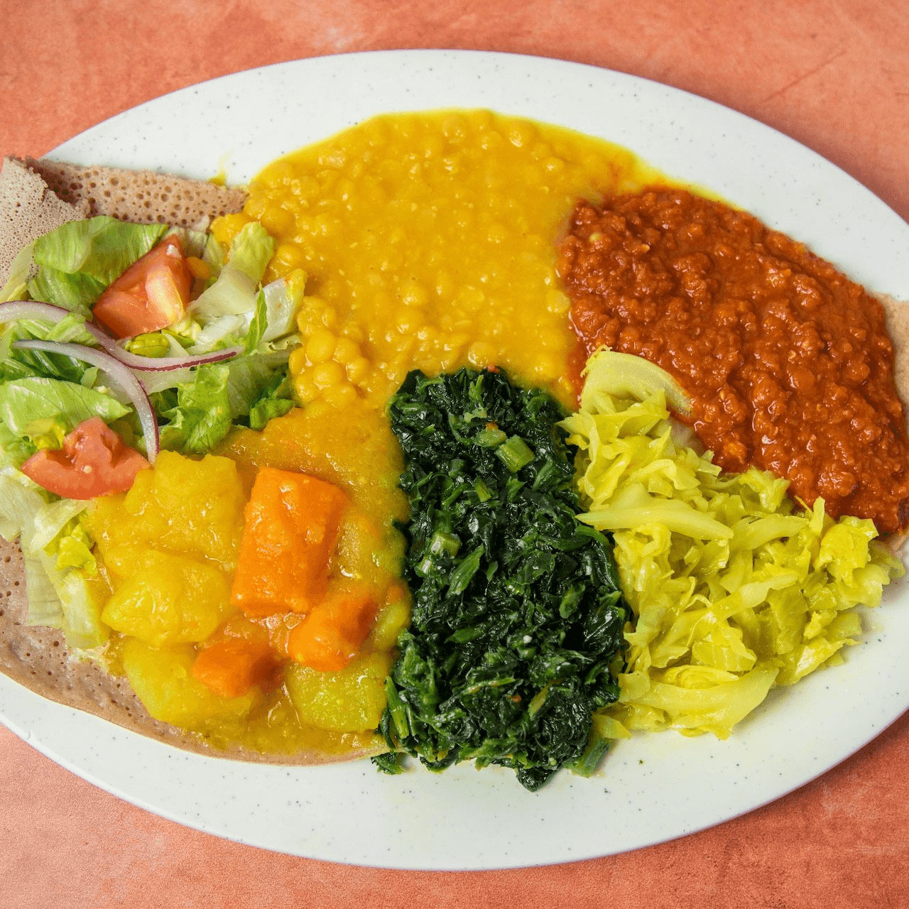 24. Queen Sheba Signature Vegetarian Combo Lunch