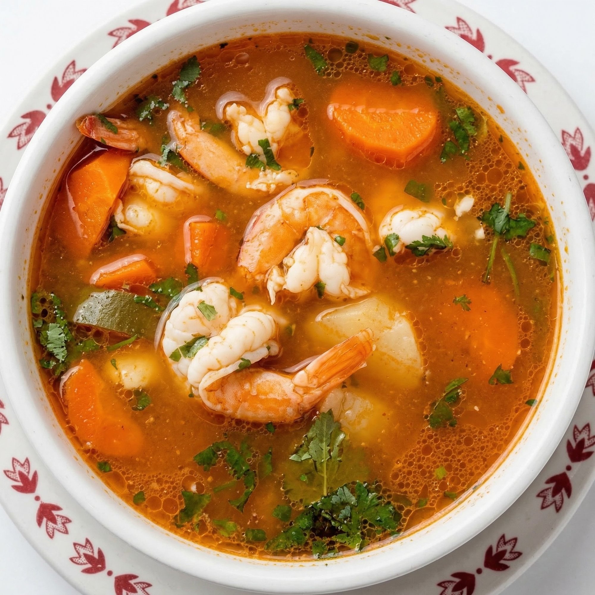 Caldo de Camaron (Shrimp Soup)