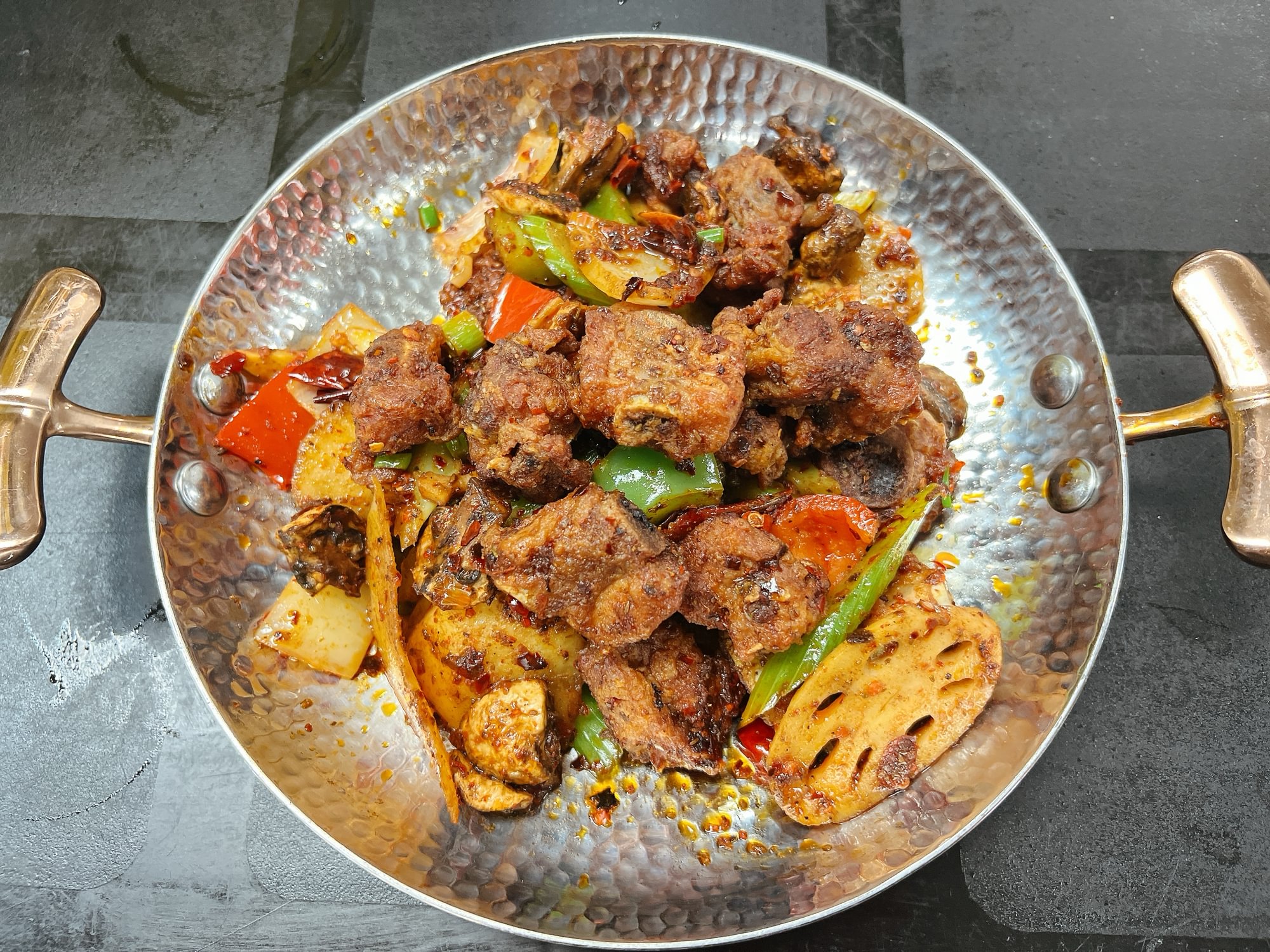 Dry Pot Pork Ribs 干锅排骨