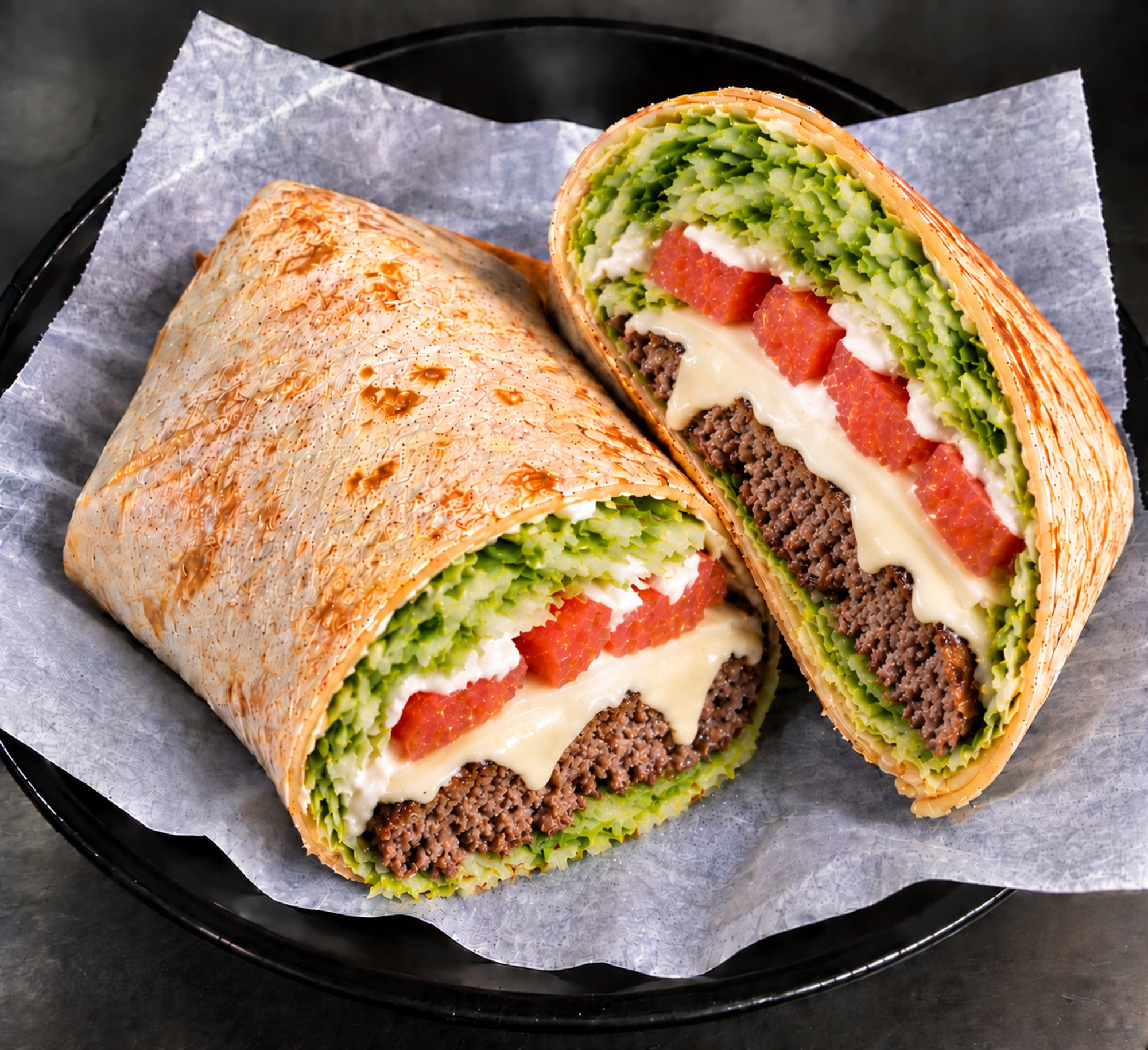Cheeseburger Wrap