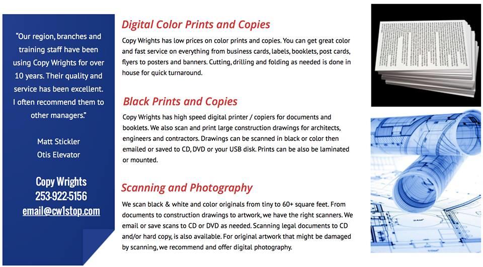 Copy Wrights Printing & Mailing Photo