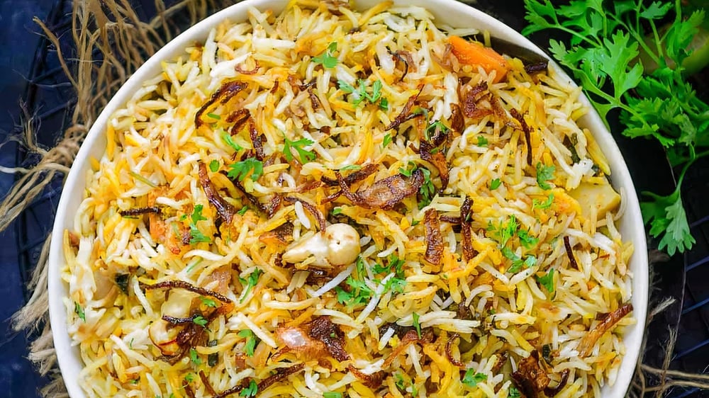 Vijayawada Vegetable Biryani (V)
