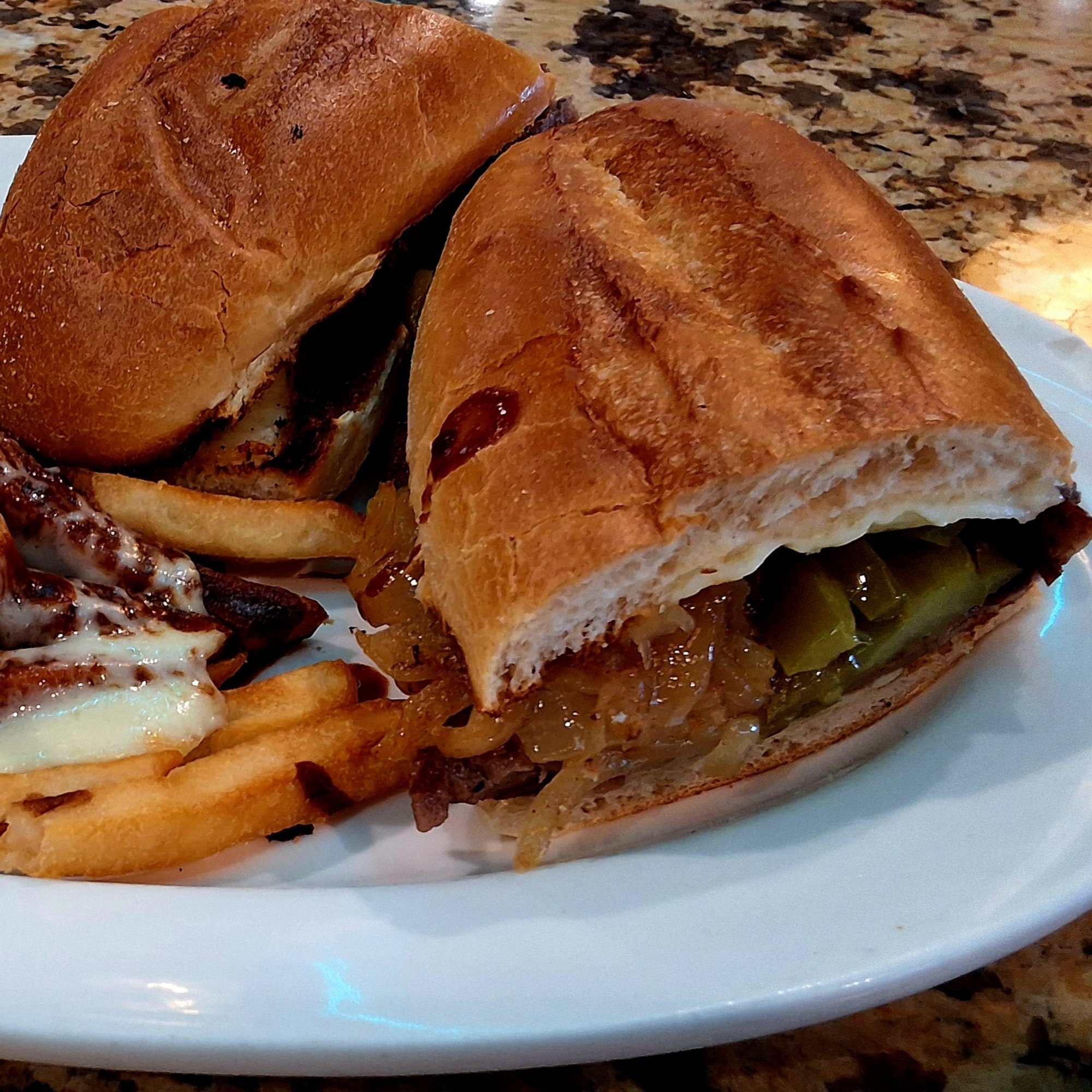 Philly Cheese Steak Sandwich Dlx