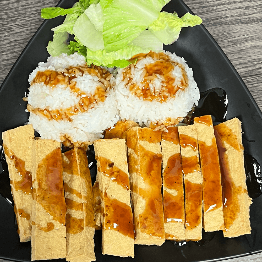 VT4. Fried Tofu Teriyaki