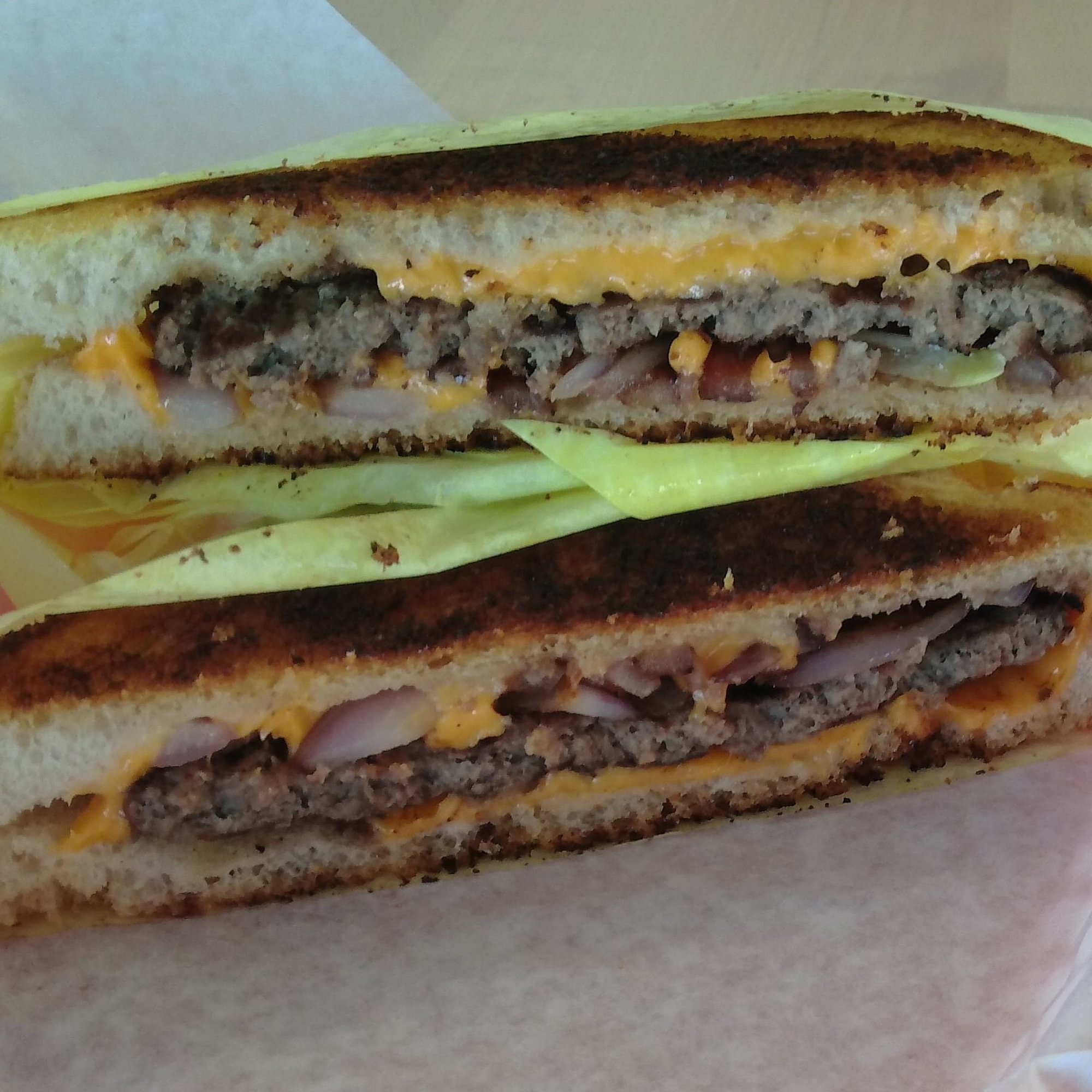 Patty Melt Sandwich