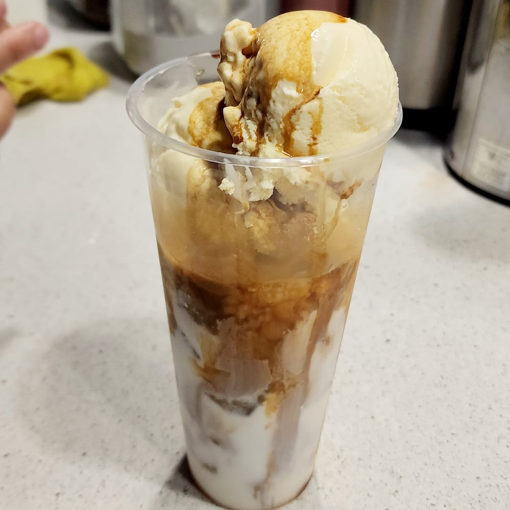 Affogato Coffee Latte