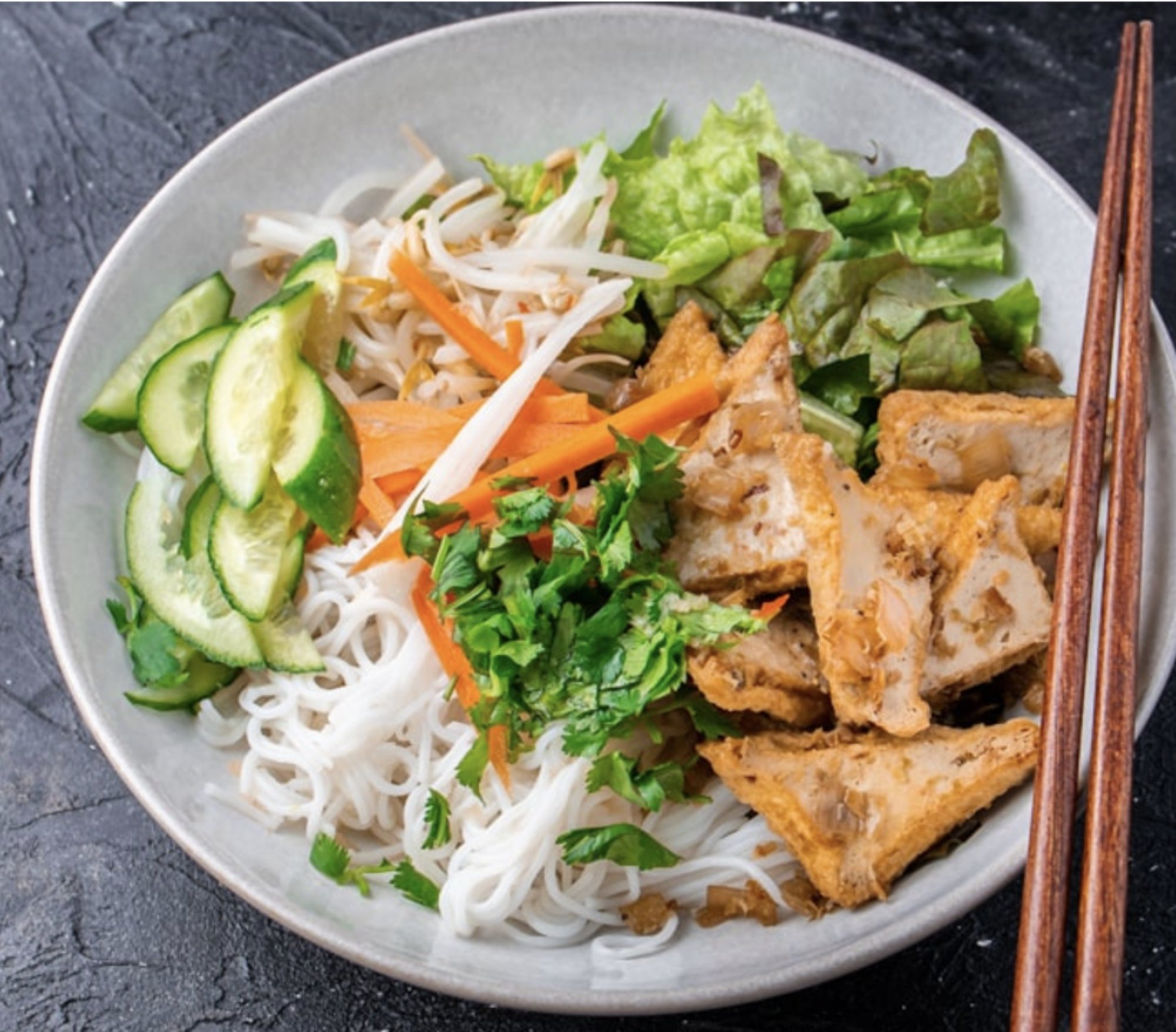 Grilled Tofu Vermicelli