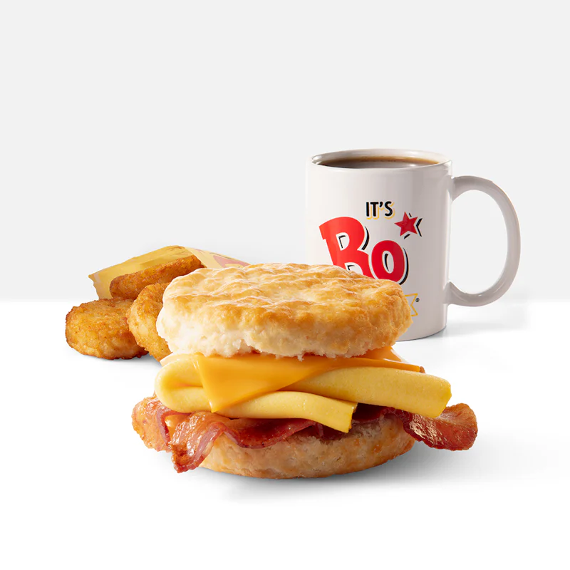 Bacon, Egg & Cheese Biscuit Combo