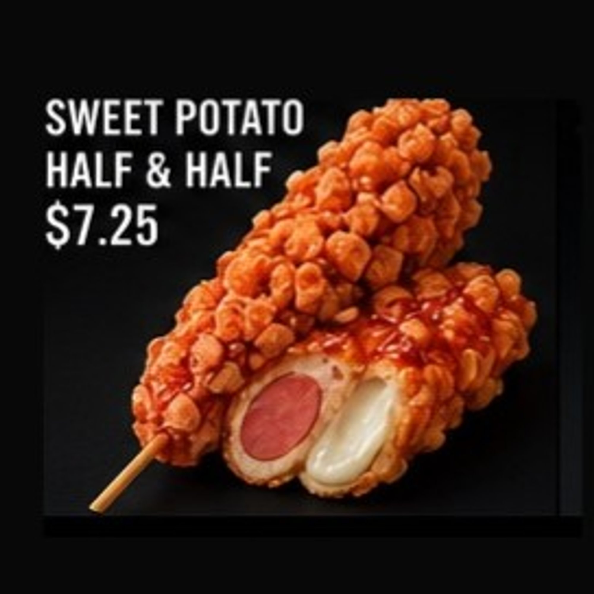 23. Sweet Potato Half Half