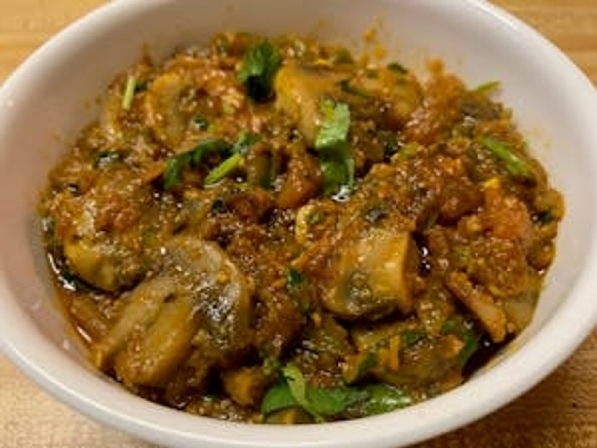 57. Mushroom Curry
