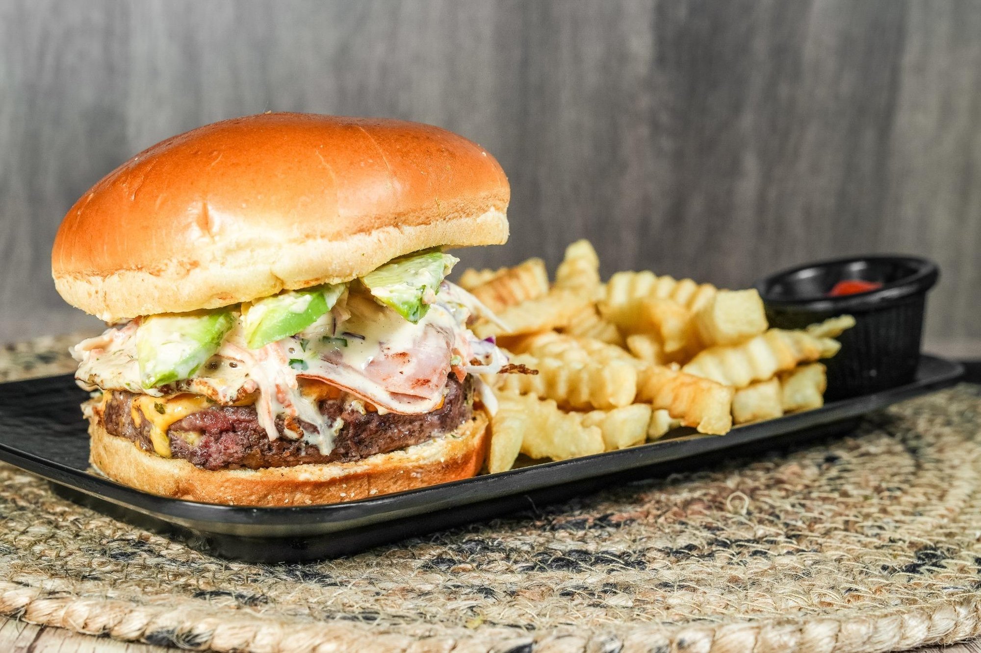 Oriental burger