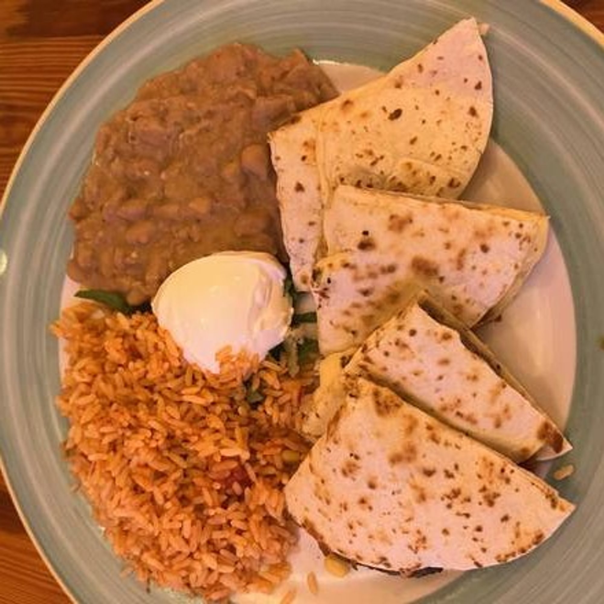 Seasonal Fish Quesadilla