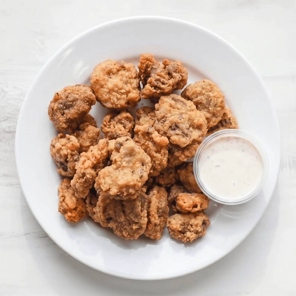 Fried Baby Portabella