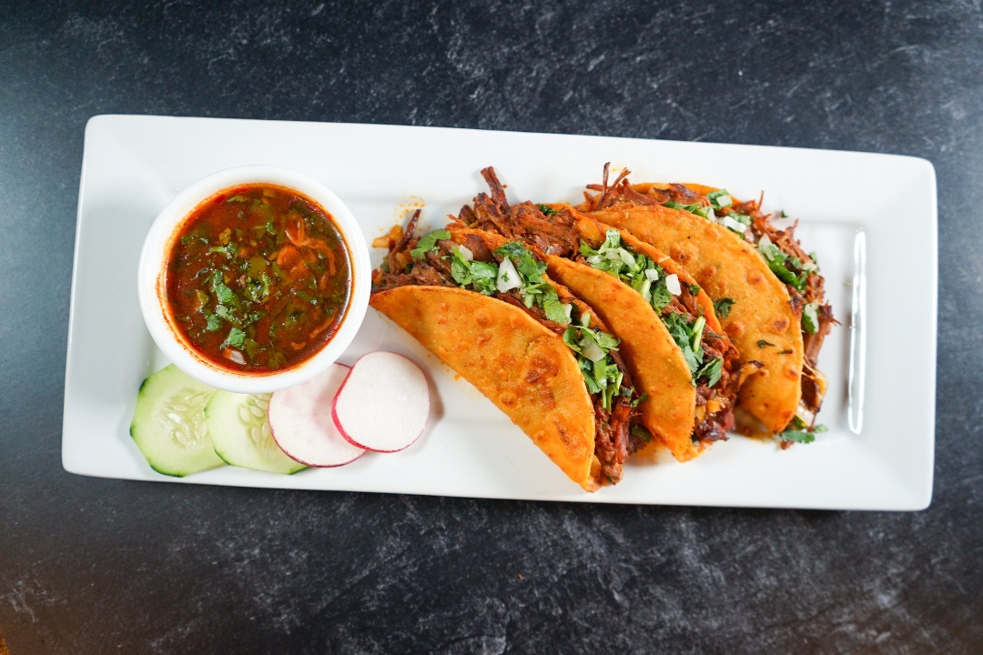 Birria Taco Platter