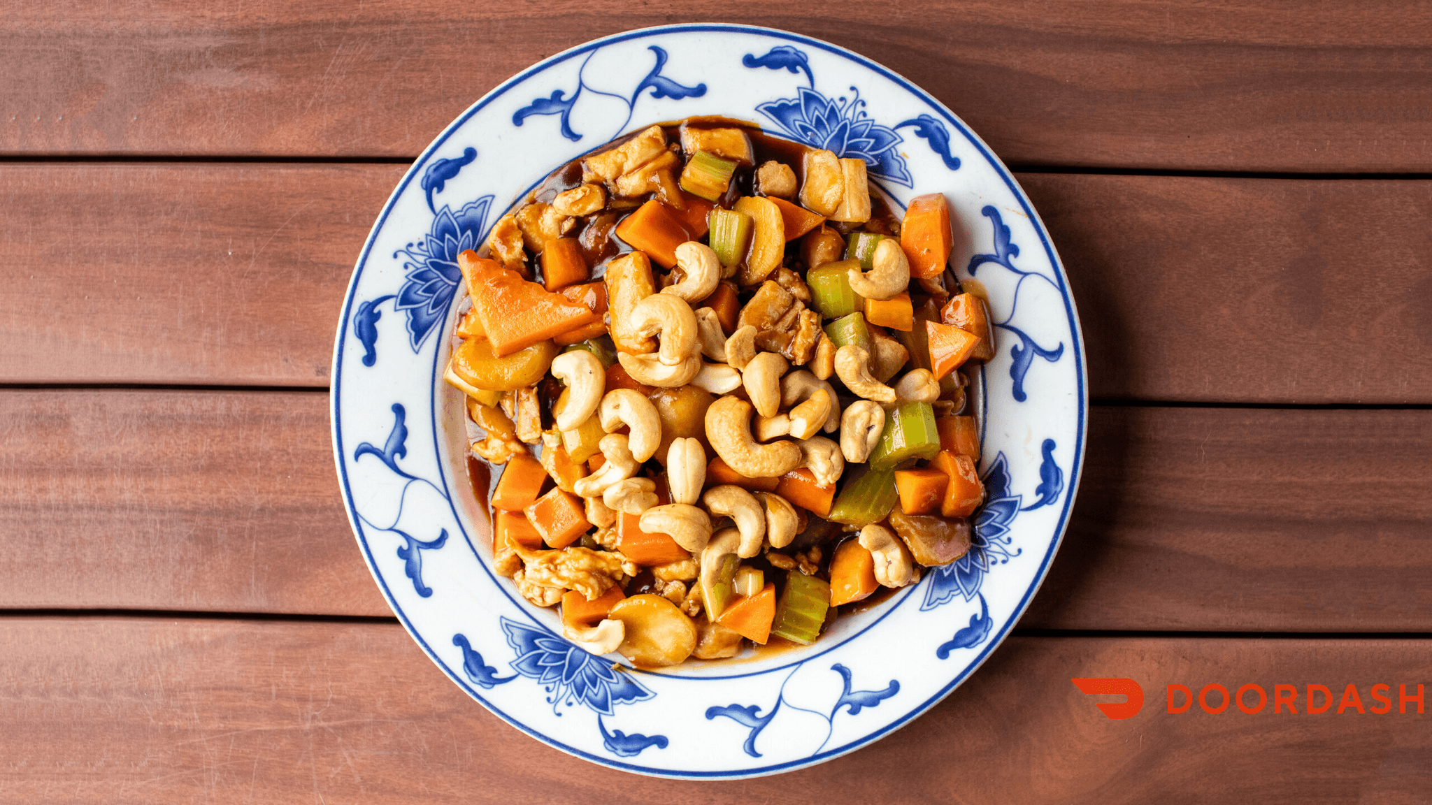 60. Chicken with cashew nuts
