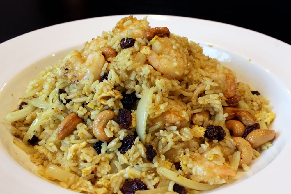 (D) PINEAPPLE FRIED RICE