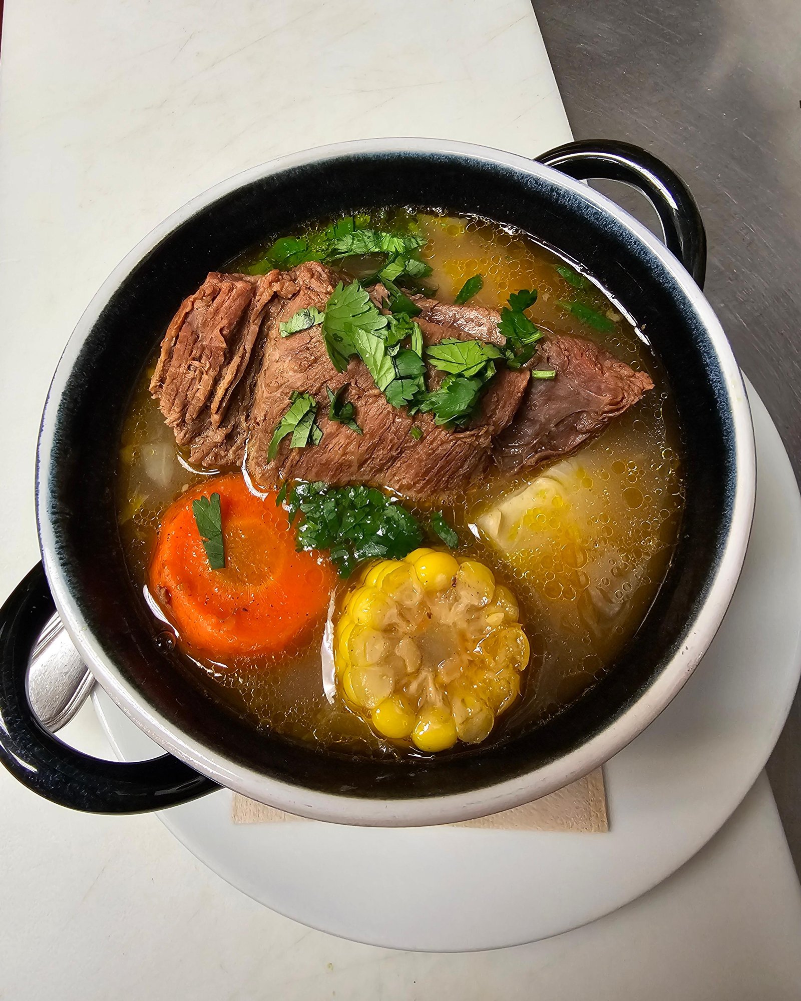 Sopa de Res (beef soup)