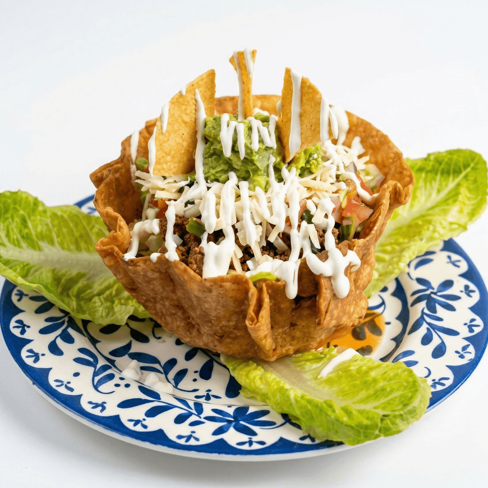 Grilled Steak Taco Salad