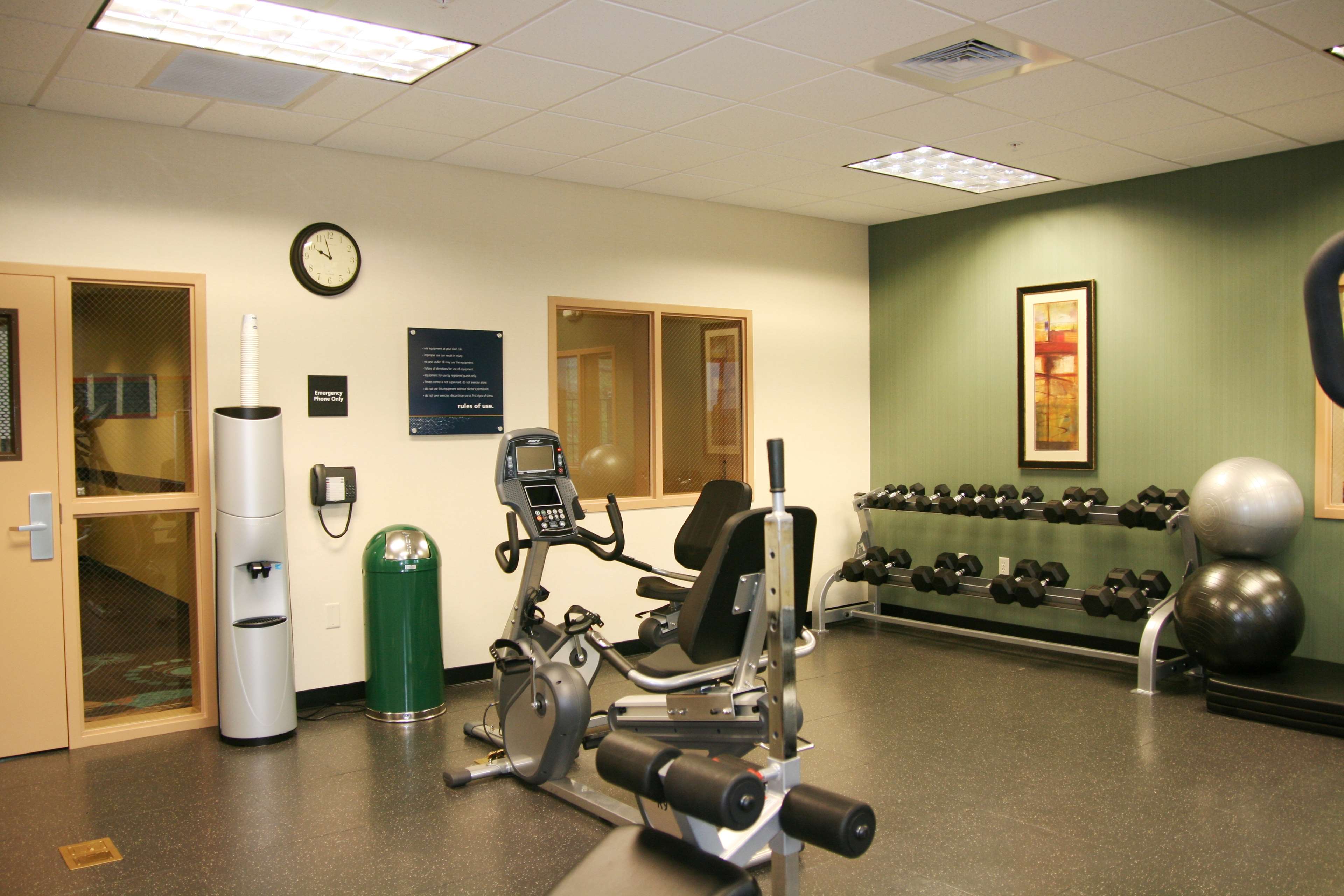 Health club  fitness center  gym