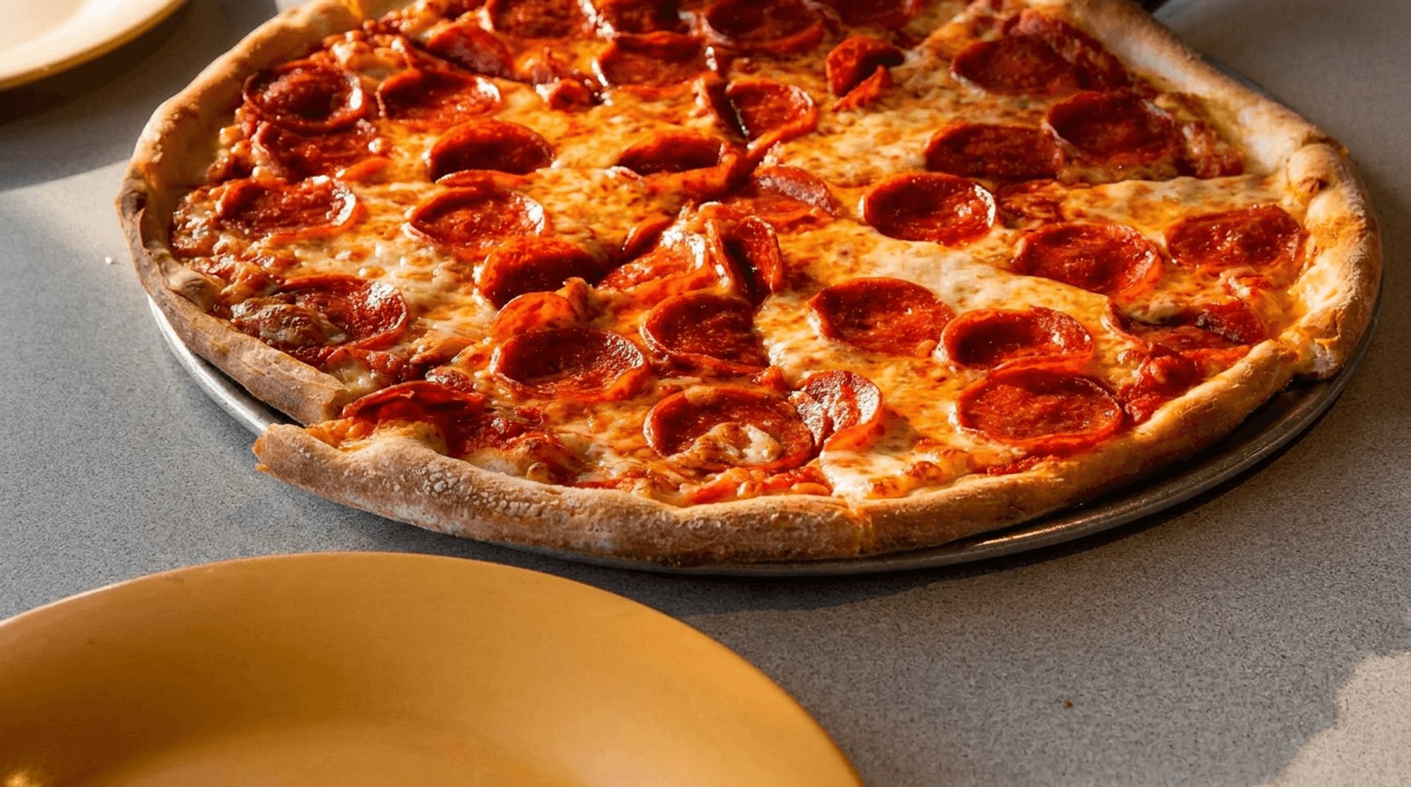 Cheese Pizza with Topping Slice