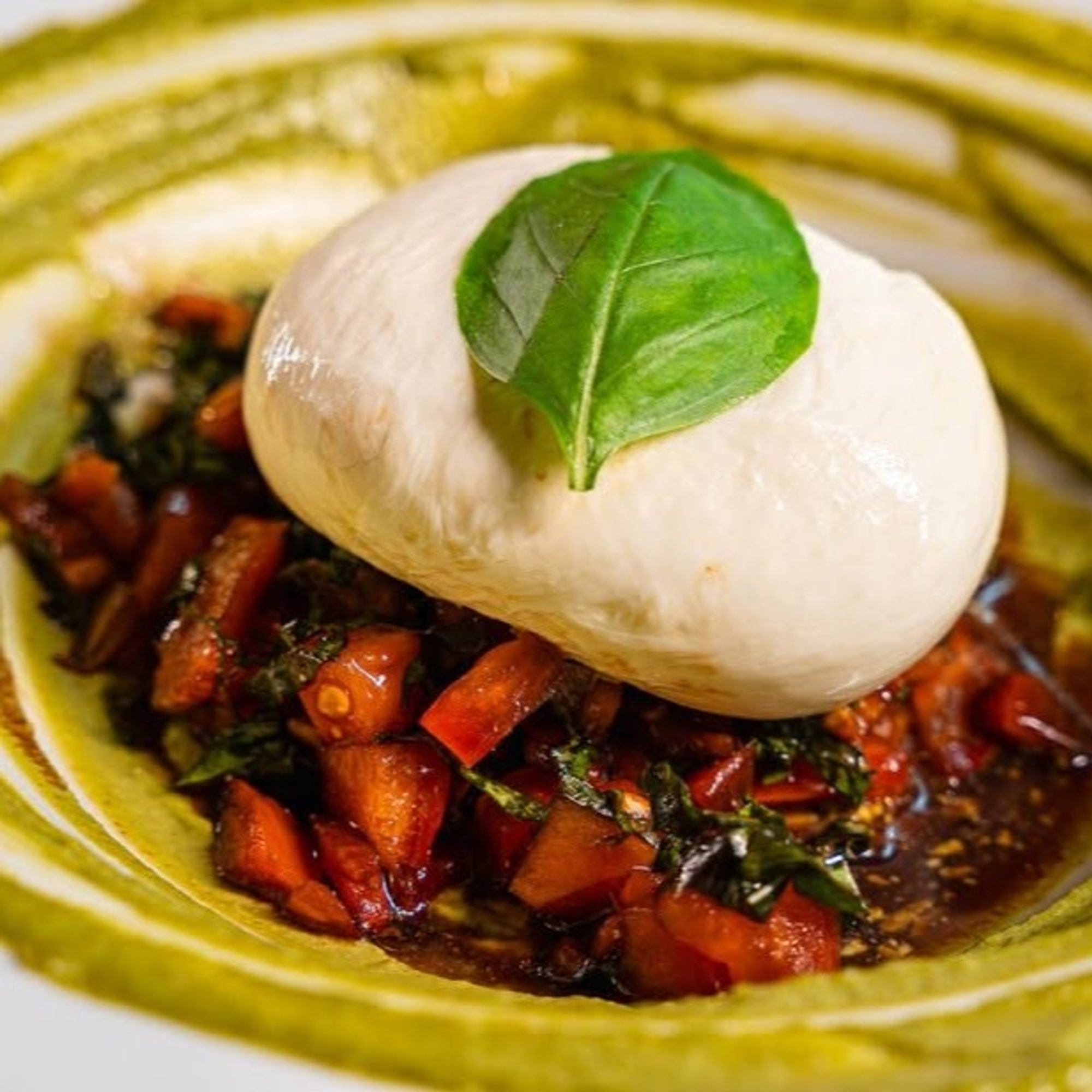 Truffle Burrata Caprese