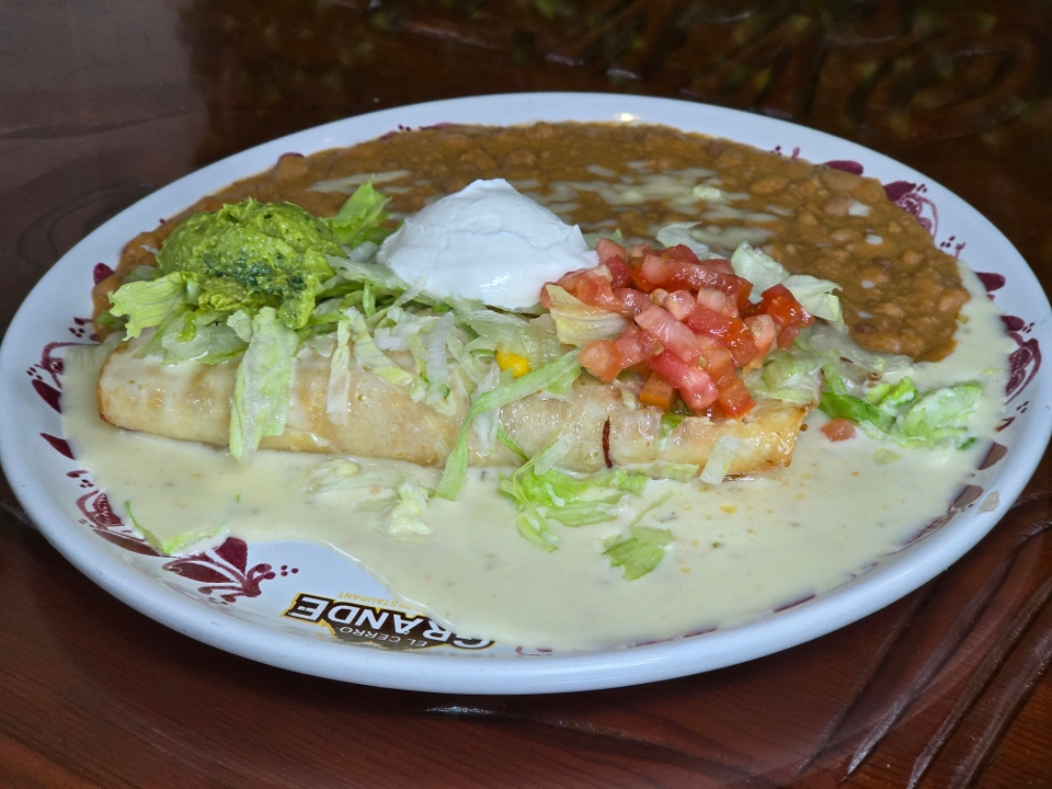 Lunch Chimichanga