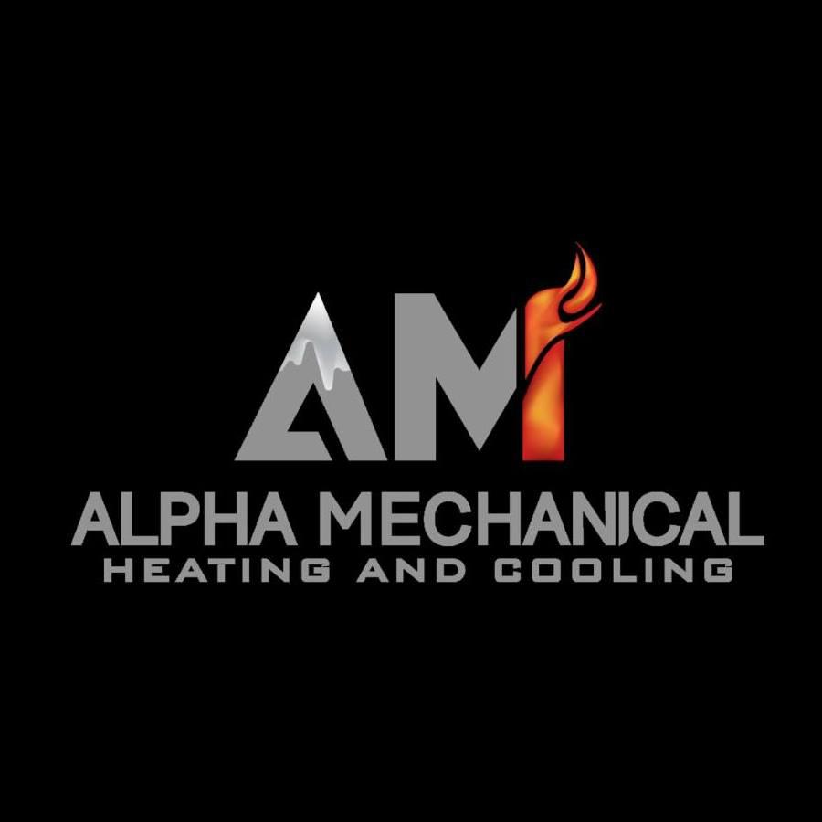 Alpha Mechanical Heating and Cooling Logo