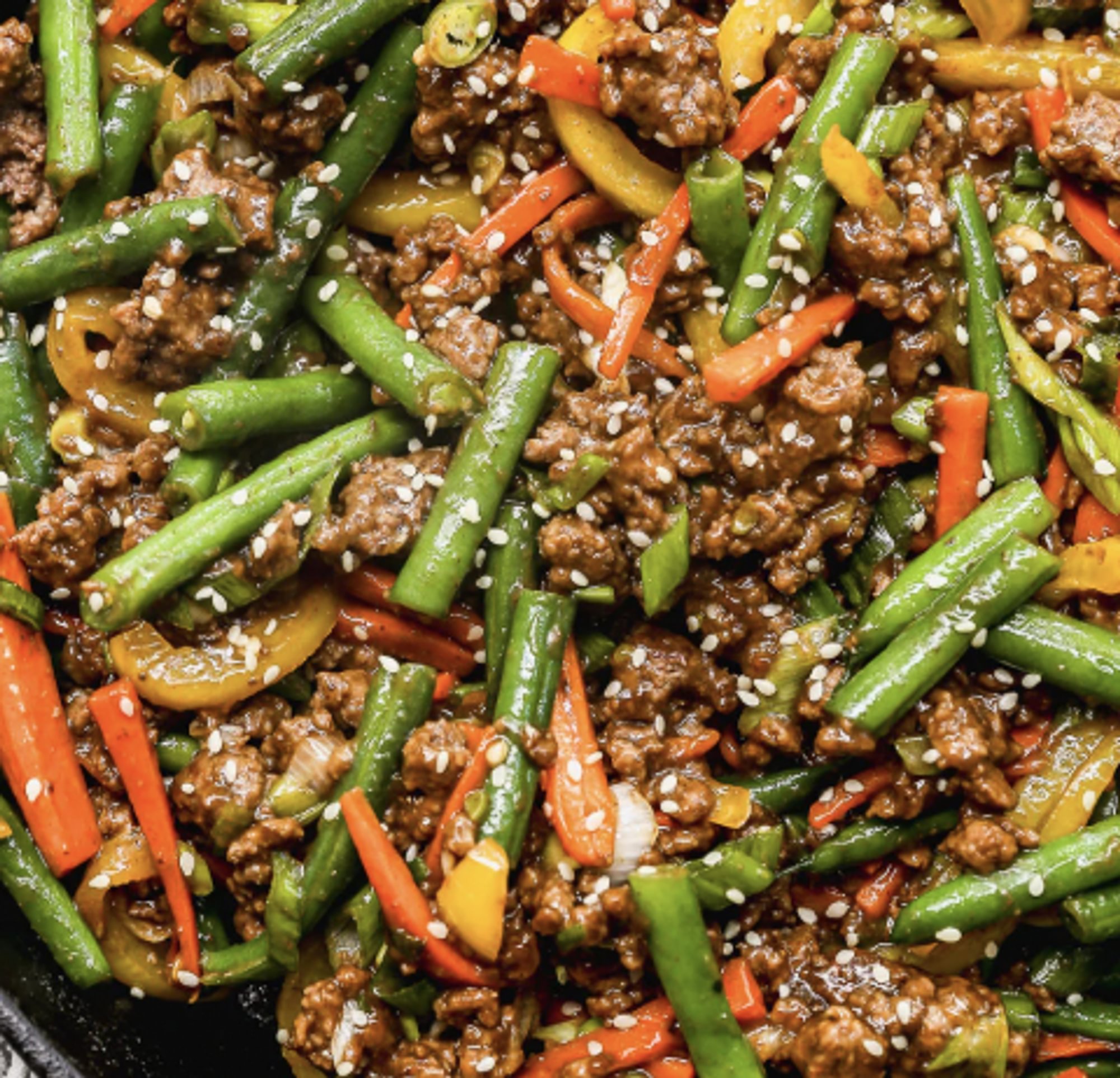 Beef and Green Beans Stir Fry 四季豆牛肉