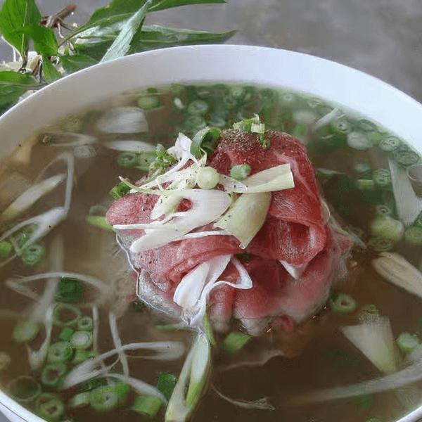 Rare Steak Noodle Soup