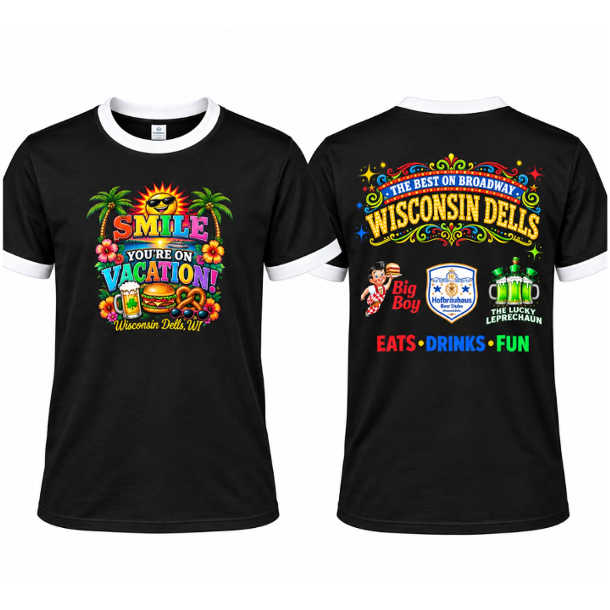 Smile Your On Vacation T-Shirt
