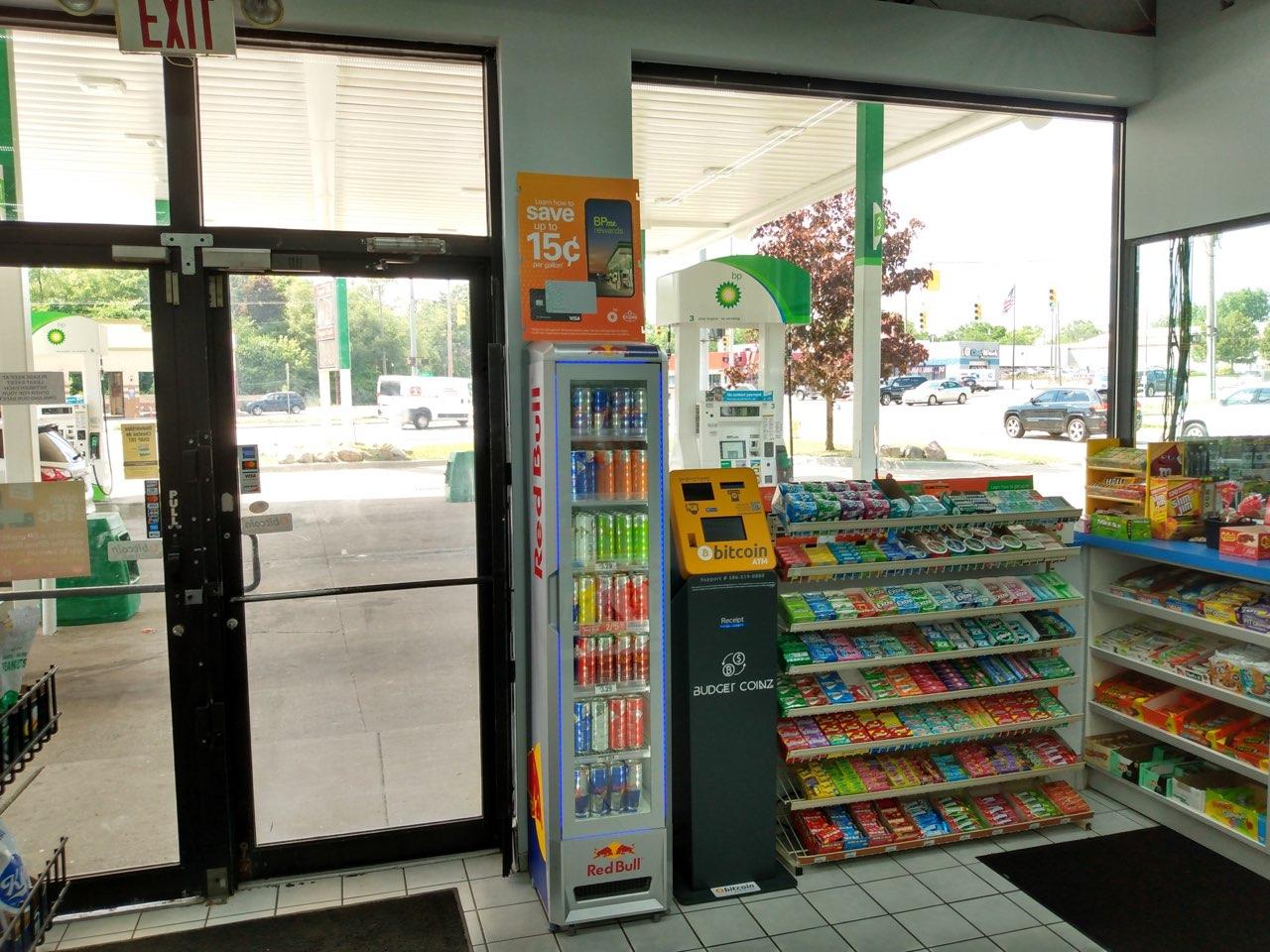 BudgetCoinz Bitcoin ATM Near - BP - Pontiac, MI - Photo