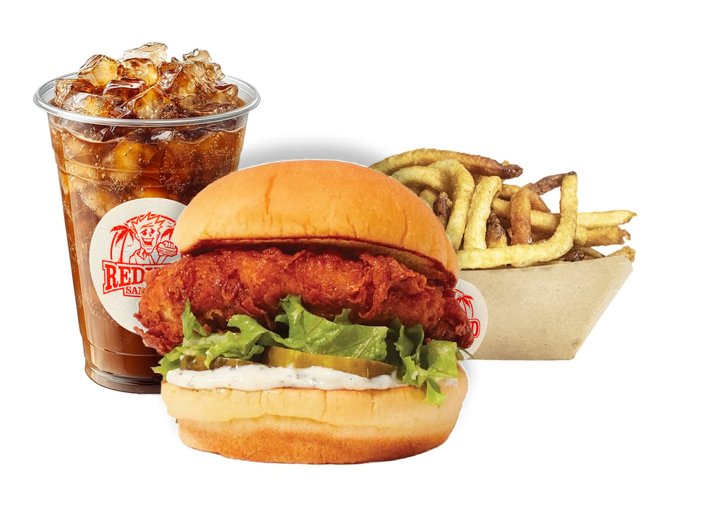 Chicken Sandwich W/ Fries & Drink