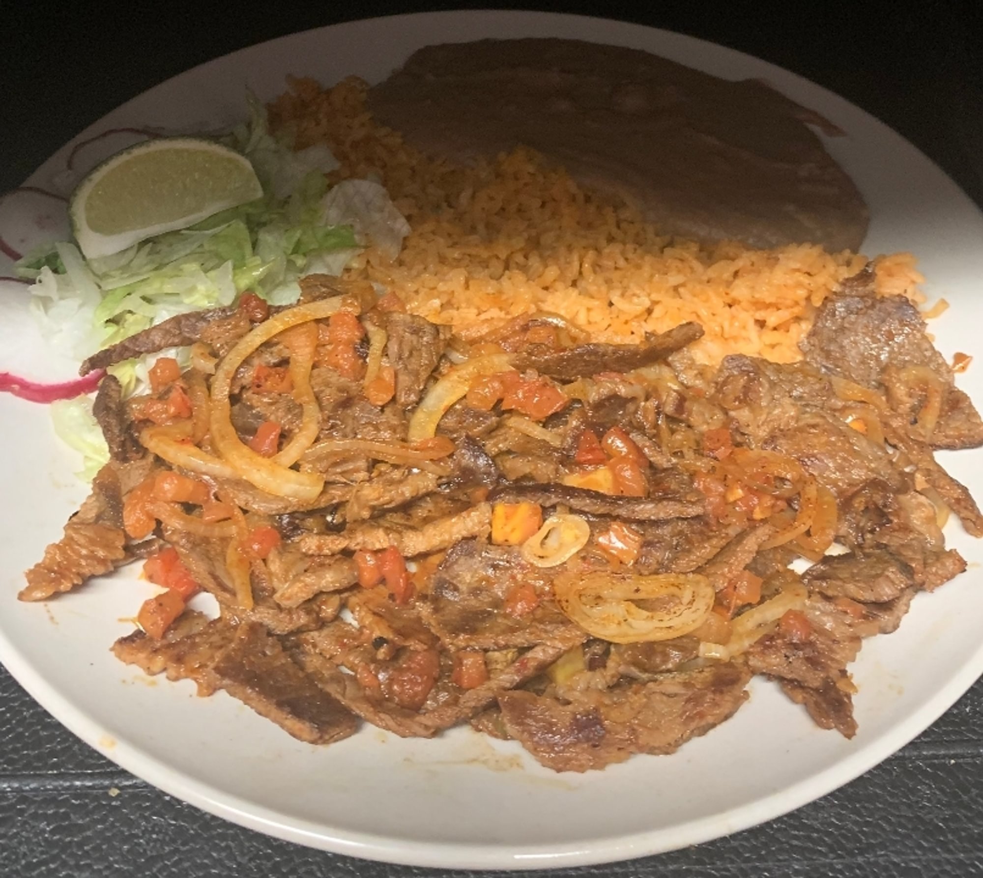 Bistek a la Mexicana Combo
