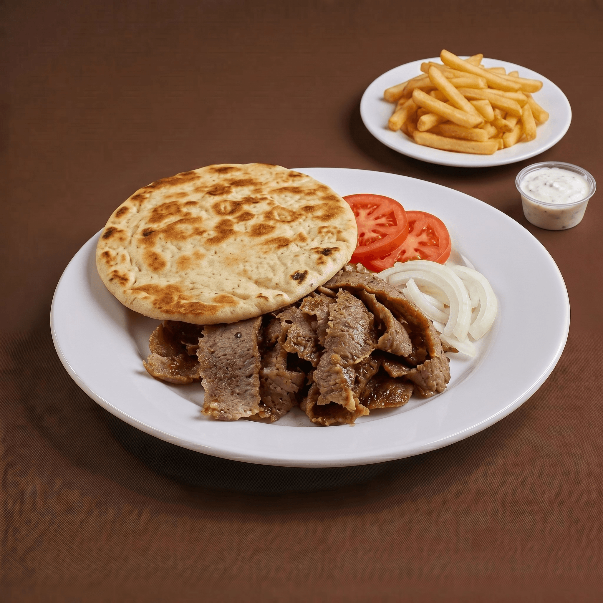 Gyros Plate with Fries