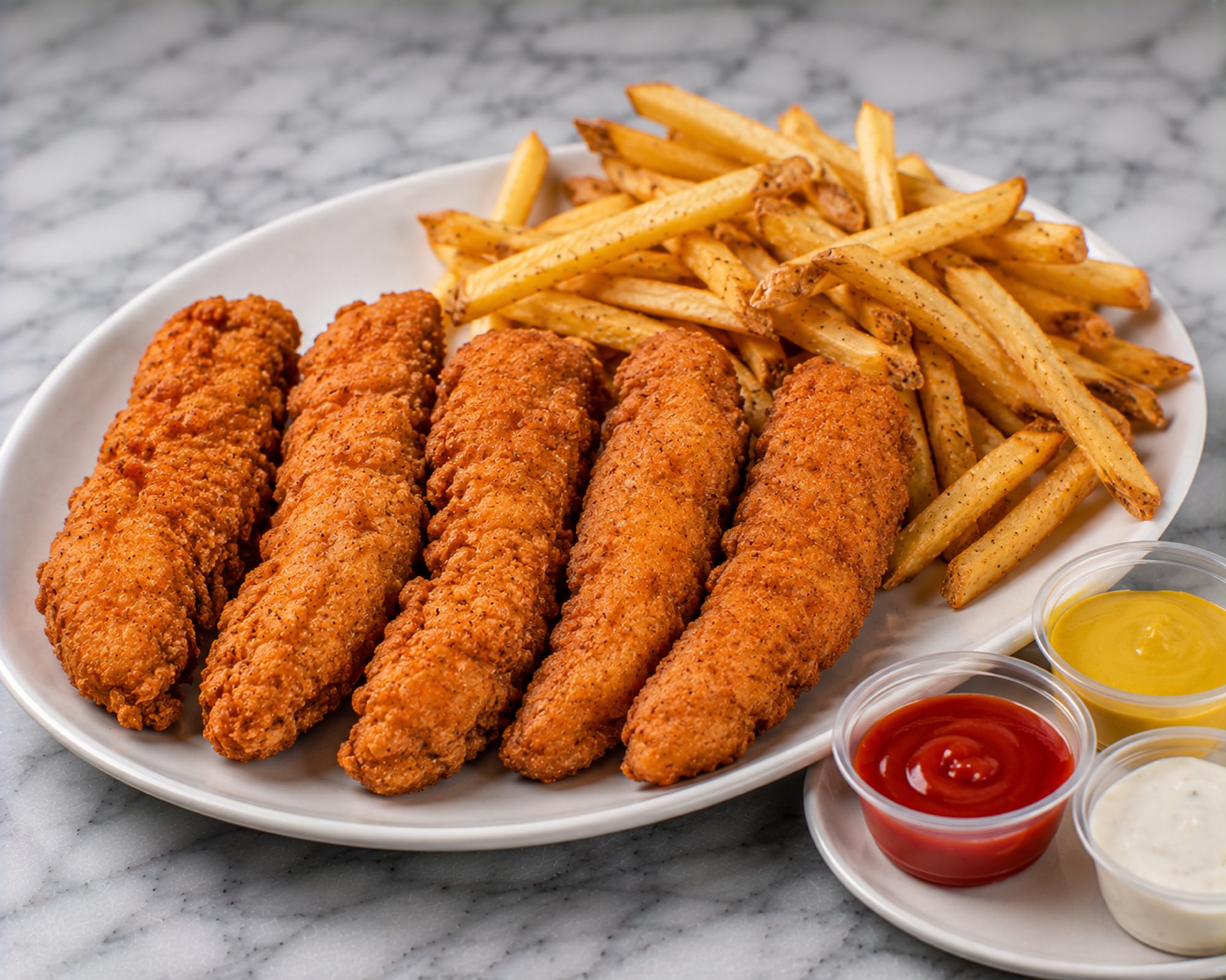 Chicken Fingers with Fries