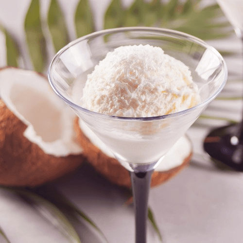 Coconut Ice Cream (Homemade)