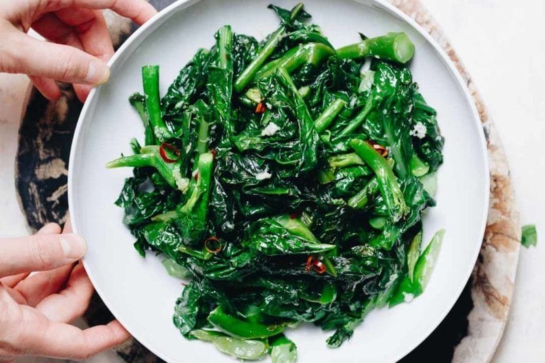 Chinese Broccoli Garlic Entree