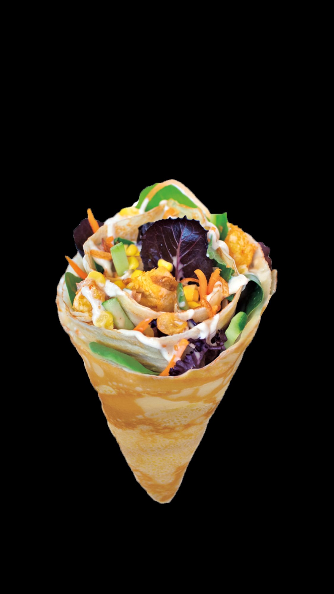 Chicken Thai Crêpe