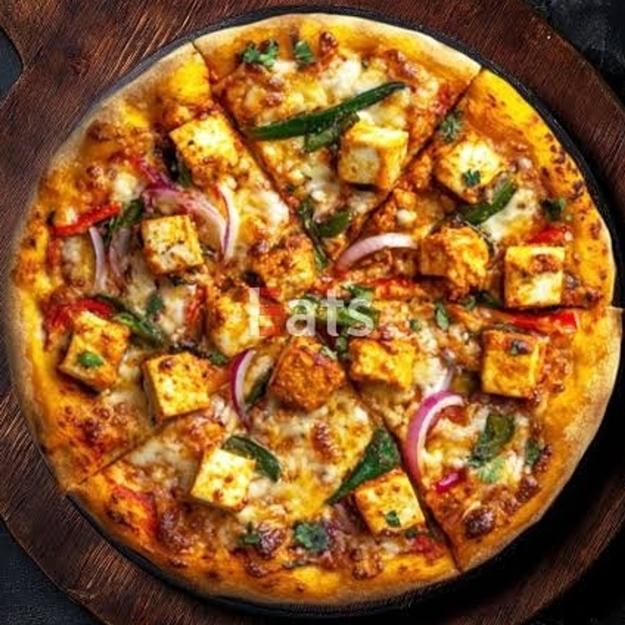 Paneer Tikka Pizza