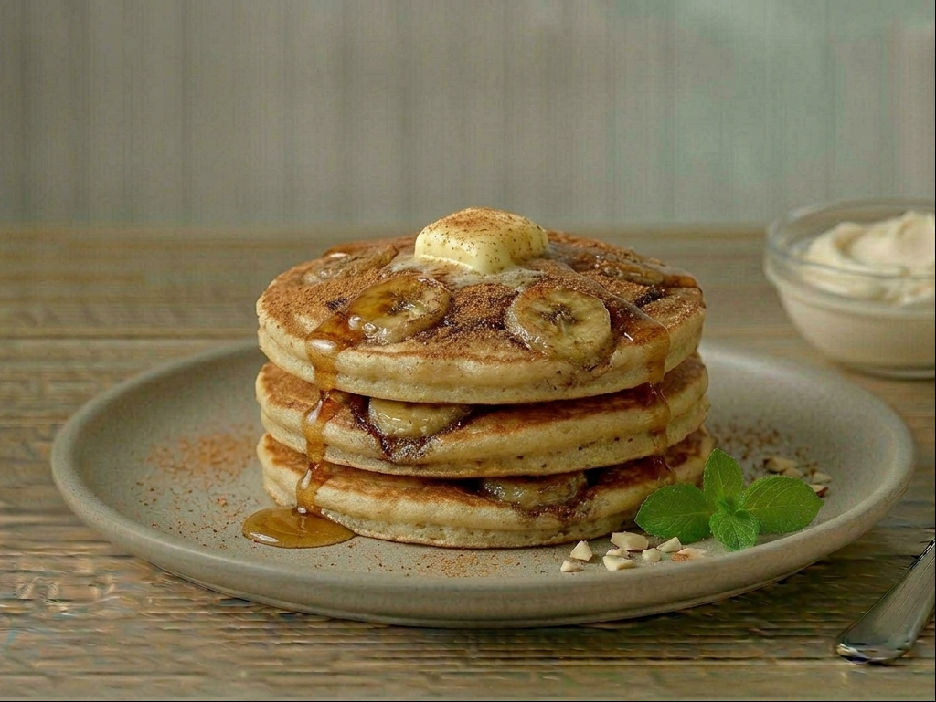 Banana & Cinnamon Pancakes