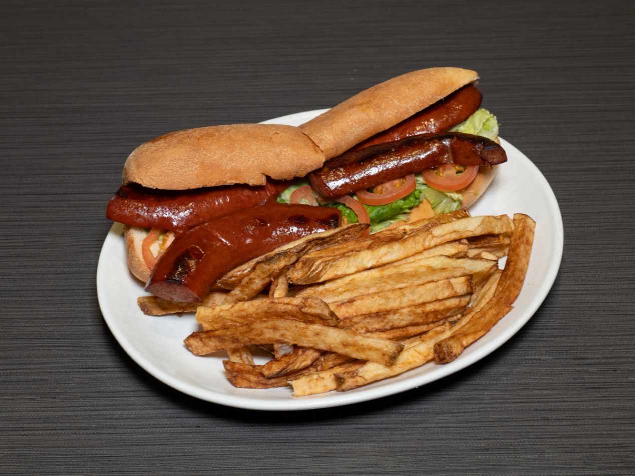 Smoked Sausage Po' Boy
