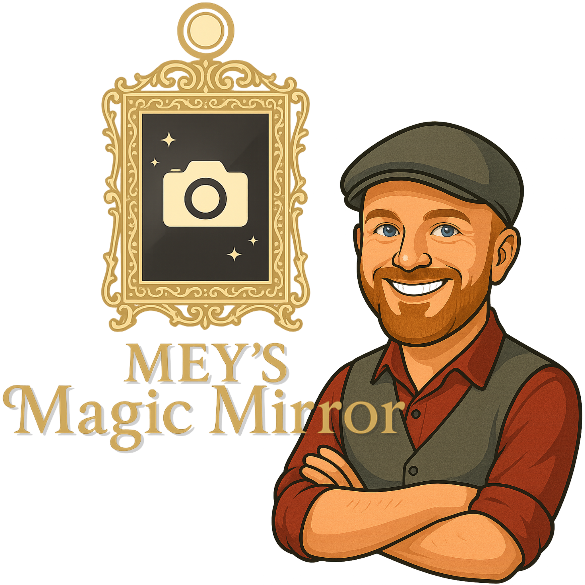 Logo von Mey's Magic Mirror - Fotobox & Fotospiegel Rosenheim