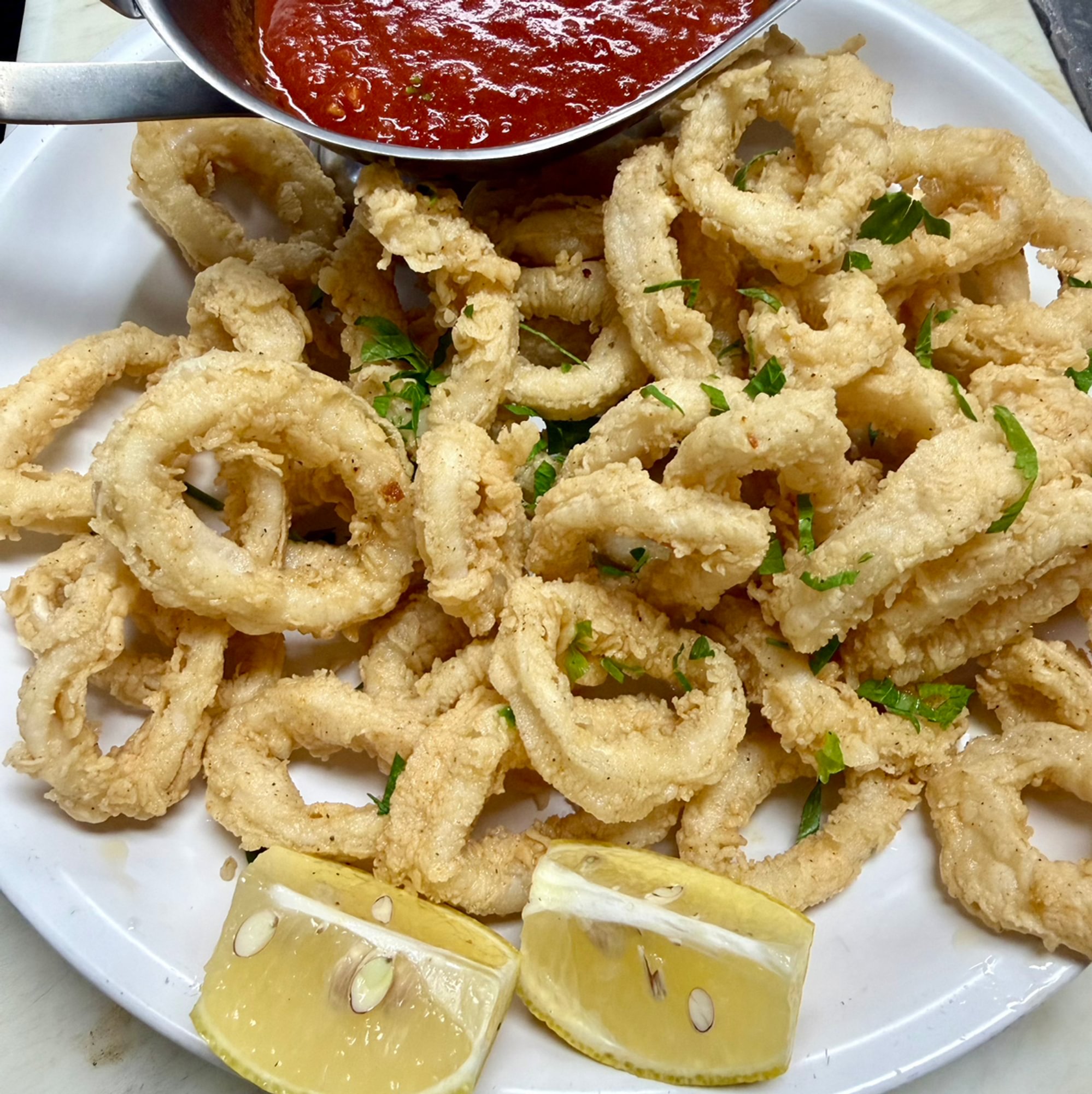 Calamari Fritti / Fried Calamari