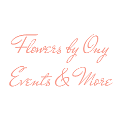 Flowers by Ony Events &amp; More Logo