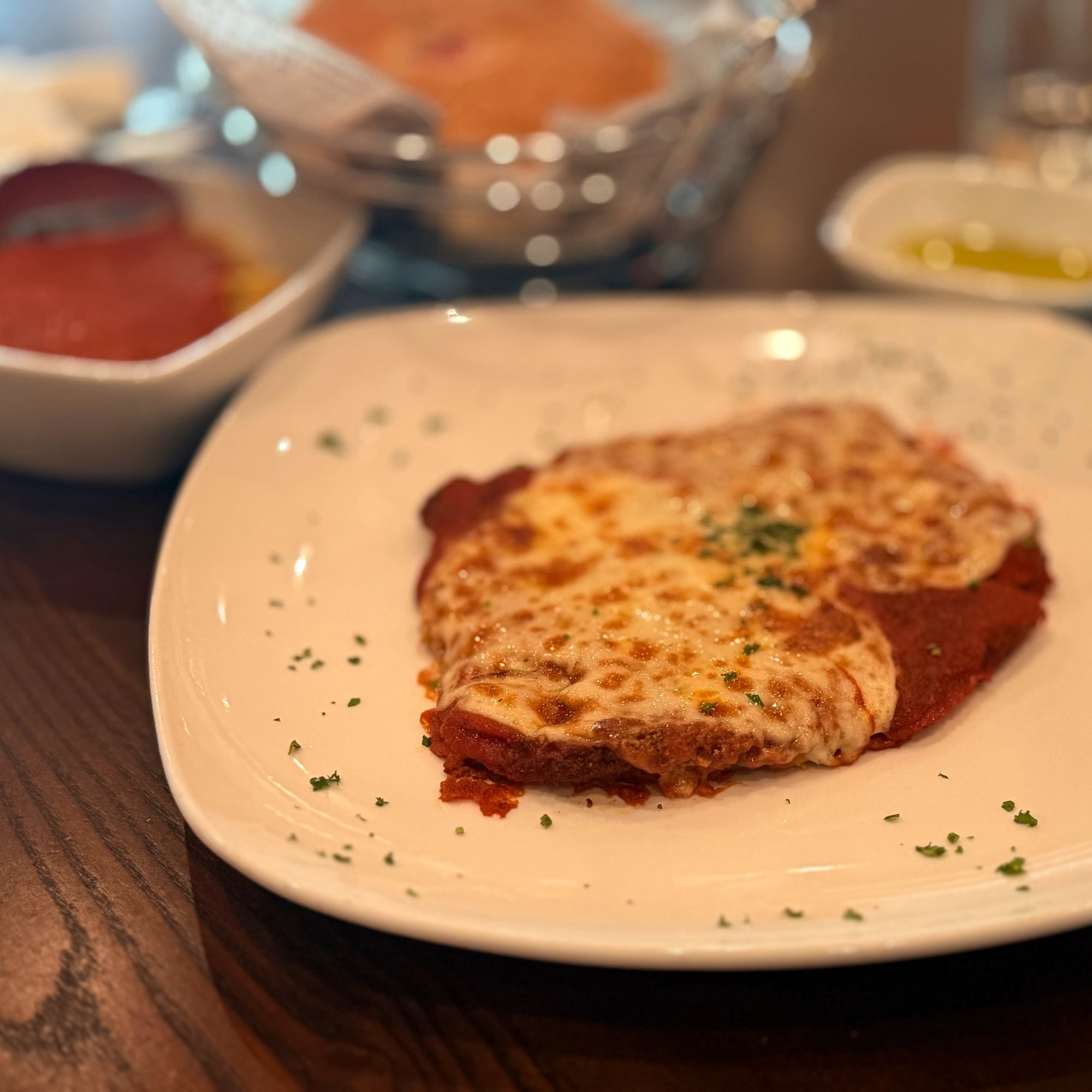 Veal Parmigiana-Lunch.