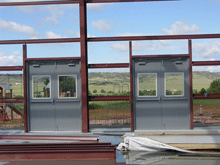 Steel Walk Doors